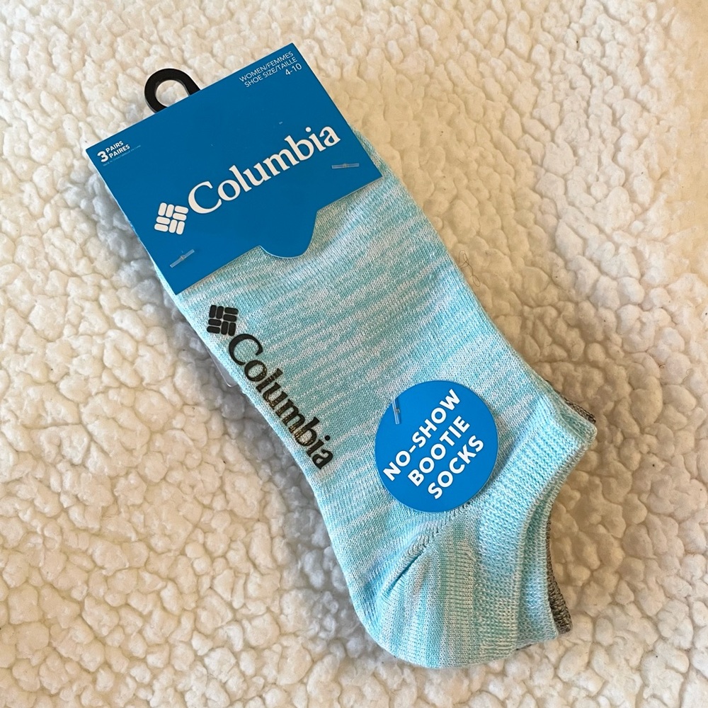 NWT Columbia No-Show Bootie Socks